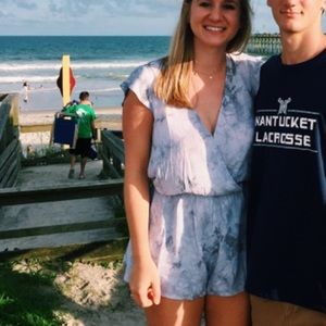 Blue tie-dye Tobi romper XS